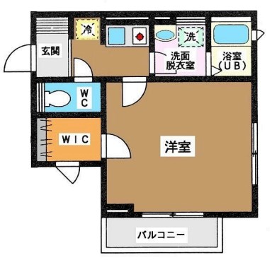 メゾンパークス 間取り図