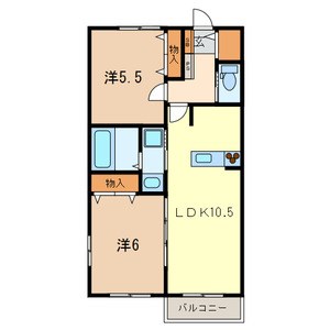 ヴィラ　ロイヤル 間取り図