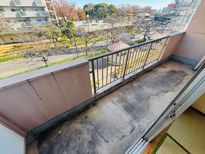 第三大信マンション ベランダ