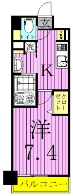 Ａｐａｒｔｍｅｎｔ桜（アパートメント桜）  間取り図