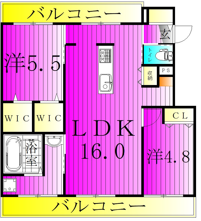 シャルマン柏の葉 間取り