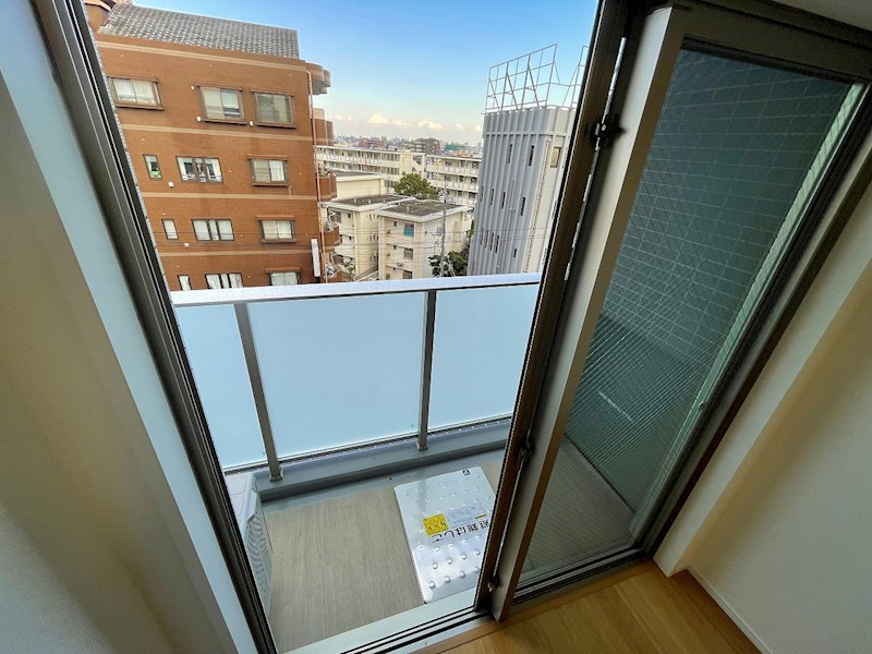 LEXE綾瀬 ベランダ