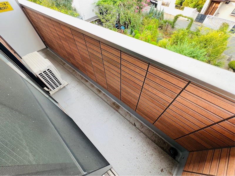 ウィステリア ベランダ