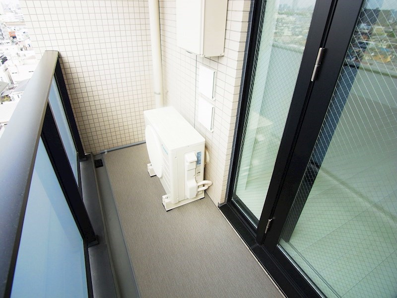 フュージョナル千住緑町 ベランダ