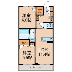 Grandy Villa Central Park Ⅰ 間取り