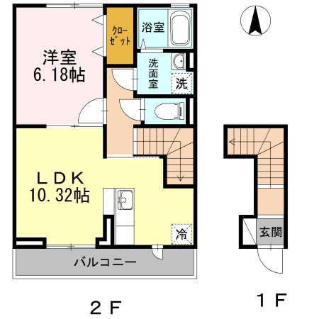 ウィスタリア７ 間取り図