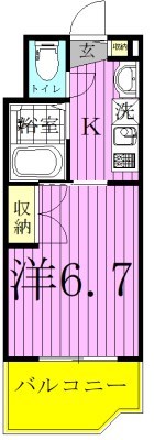 パティオ坂巻 間取り