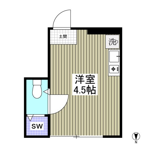 サークルハウス舎人弐番館 間取り図