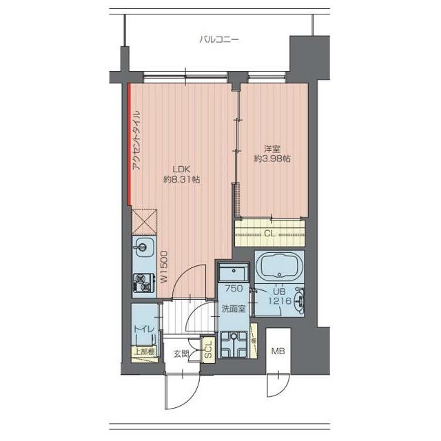 プレジオ亀有 間取り図