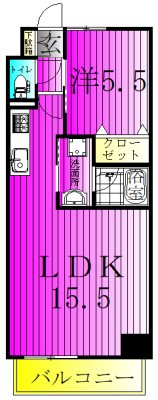 Luce　Ⅶ 間取り