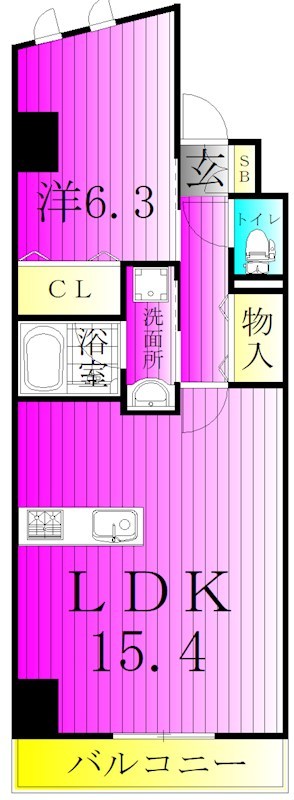 Luce　Ⅶ 間取り