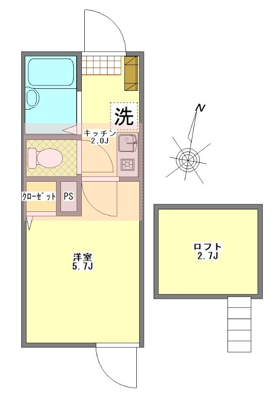 フォレストテラス扇大橋 間取り図