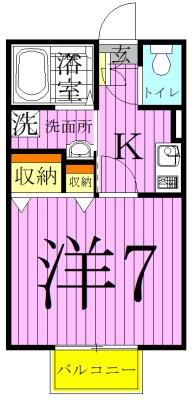 ベルアマーレ 間取り図