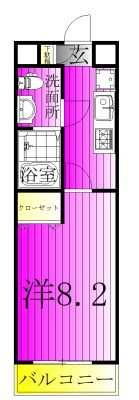 アイグランツ東松戸 間取り