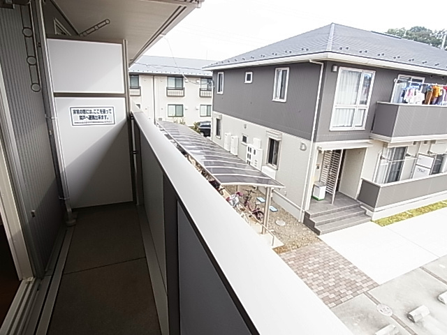 クリアシーズンズＣ ベランダ