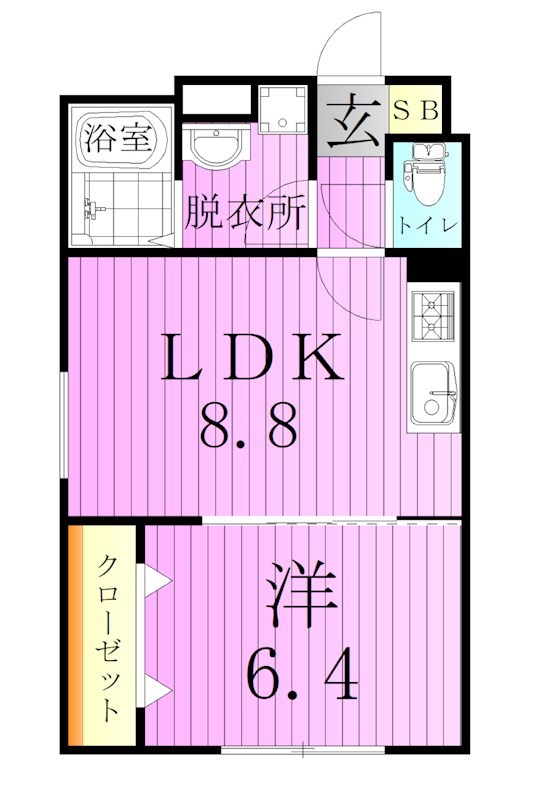 ＩＲＩＳ　　ＣＯＵＲＴ　　ＴＸ六町 間取り図