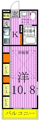 リブリ・エルドール 間取り図