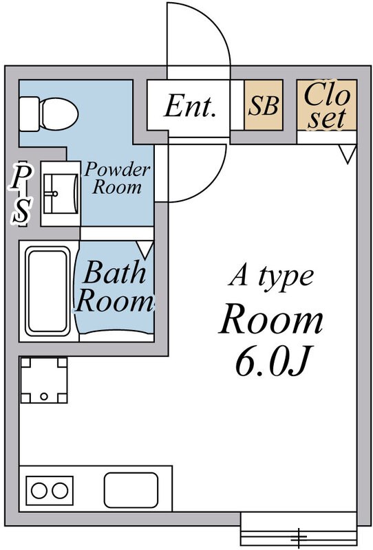 N-house北千住 間取り図