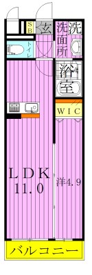 グランジュテ2 間取り図