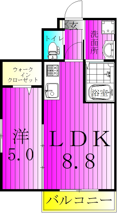 ASJ南流山 間取り