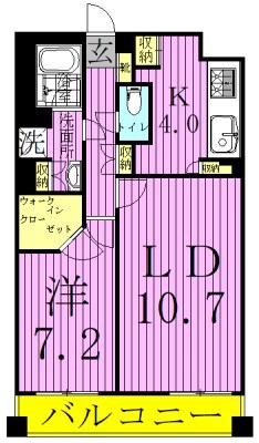 ＣＩＴＹ　ＰＬＡＣＥ　ＡＹＡＳＥ  間取り図