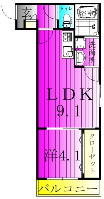 ASJ南流山 間取り