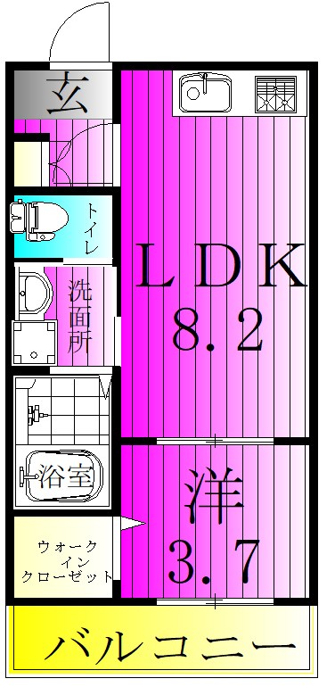 ASJ南流山 間取り