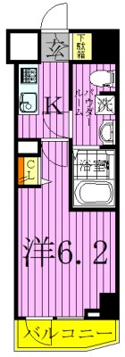 クレヴィスタ北綾瀬 間取り図