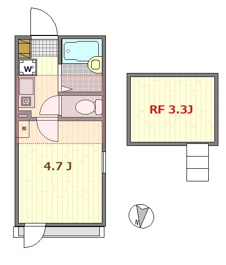 ノーザンロード扇大橋 間取り図