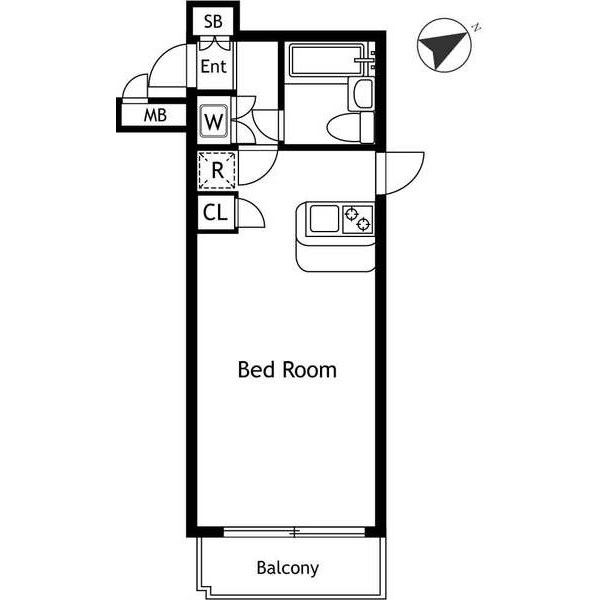 ワコーレ西新井Ⅱ 間取り図