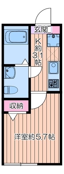 千住Ｇｒａｙｉｓｈｗｏｏｄ 間取り図