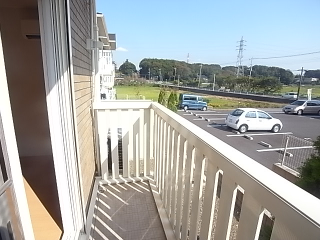 グランモアA棟 ベランダ