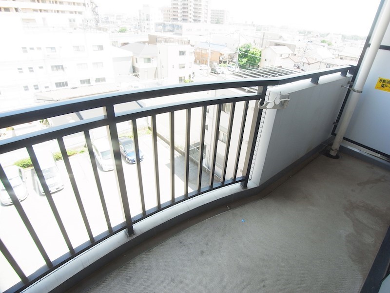 シラカワパレス ベランダ