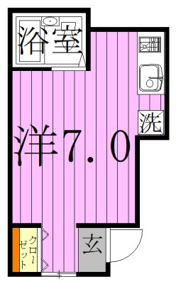 コーボルト五反野 間取り図