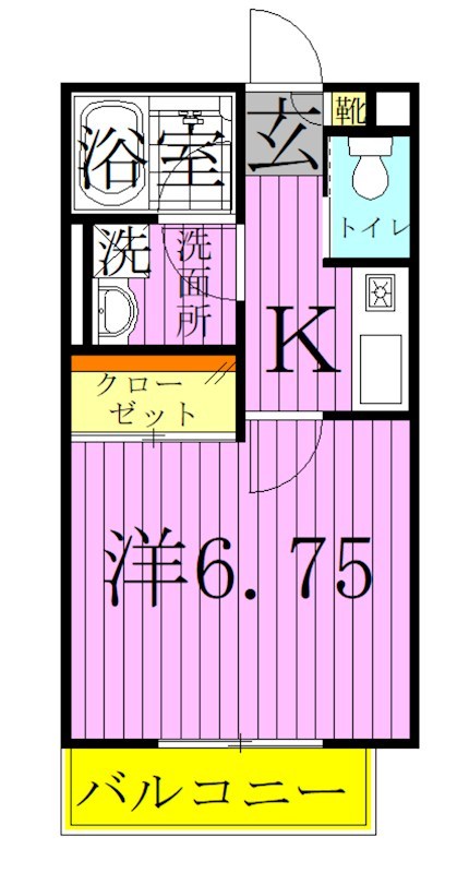 エスパーダ堀切菖蒲園 間取り図