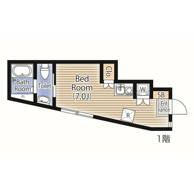 コパン扇大橋ＢＡＳＥ 間取り図