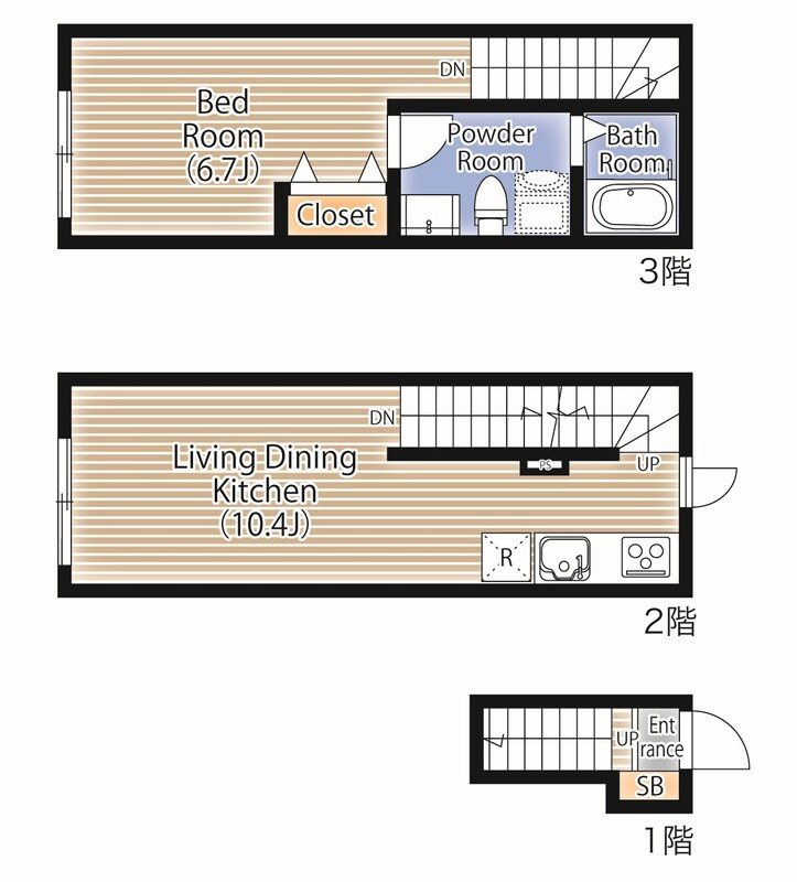コパン扇大橋ＢＡＳＥ 間取り図