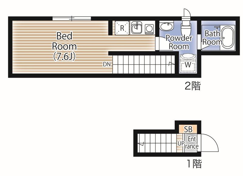 コパン扇大橋ＢＡＳＥ 間取り図