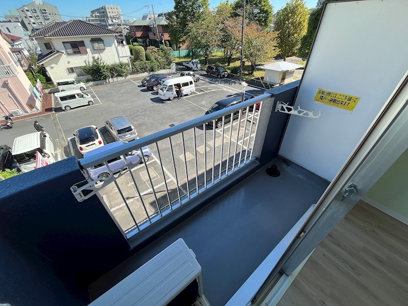 レジデンスＫ  ベランダ