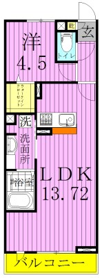 ダ　アン　ア　シス　 間取り図