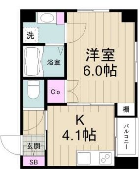 プリマヴェーラ町屋 間取り図