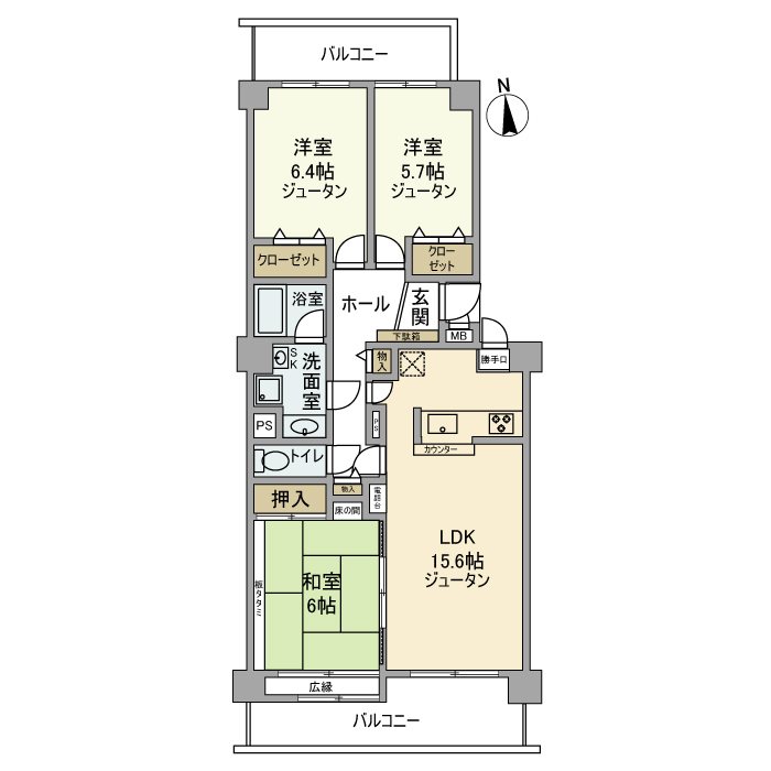 東初石パークホームズ 間取り