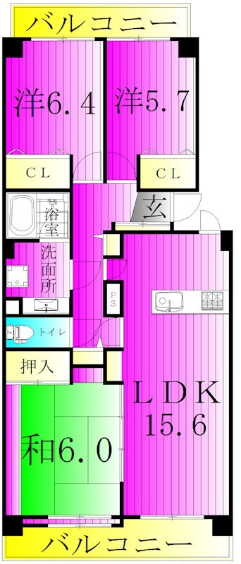 東初石パークホームズ 間取り