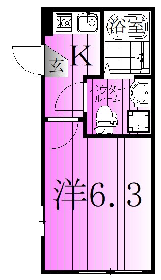 セゾン・ド・シュシュ 間取り図