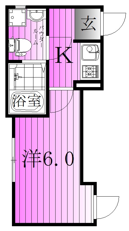 セゾン・ド・シュシュ 間取り図