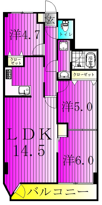 センチュリー馬橋 間取り