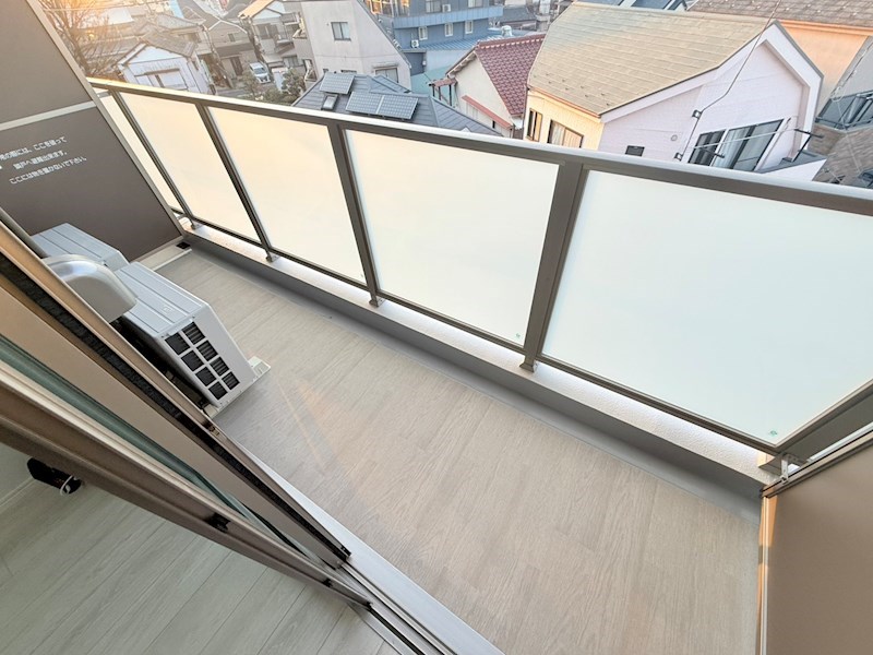 アルファコートお花茶屋2 ベランダ