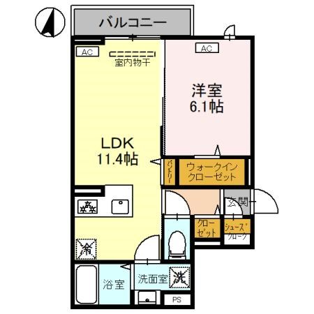 グラナーデ八潮 間取り図