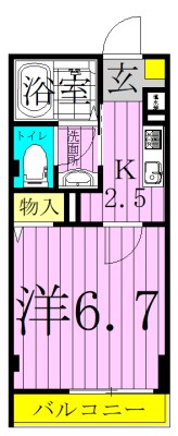 ソレアード　ビオス 間取り図