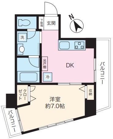 ブルーパロットアヤメ 間取り図